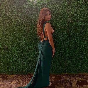 Could be for a wedding or prom